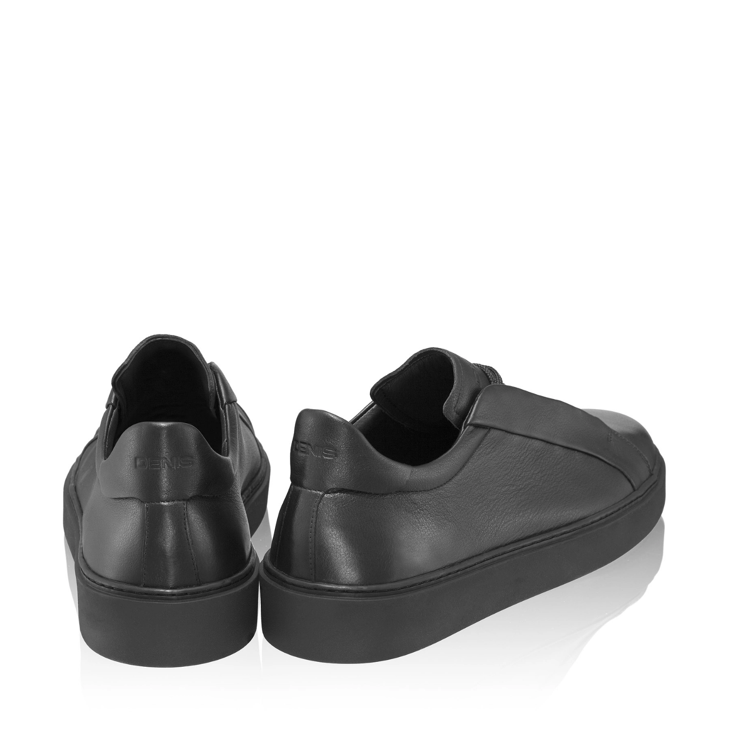 Picture of Men Leather Sport Shoes 7772 Vitello Black