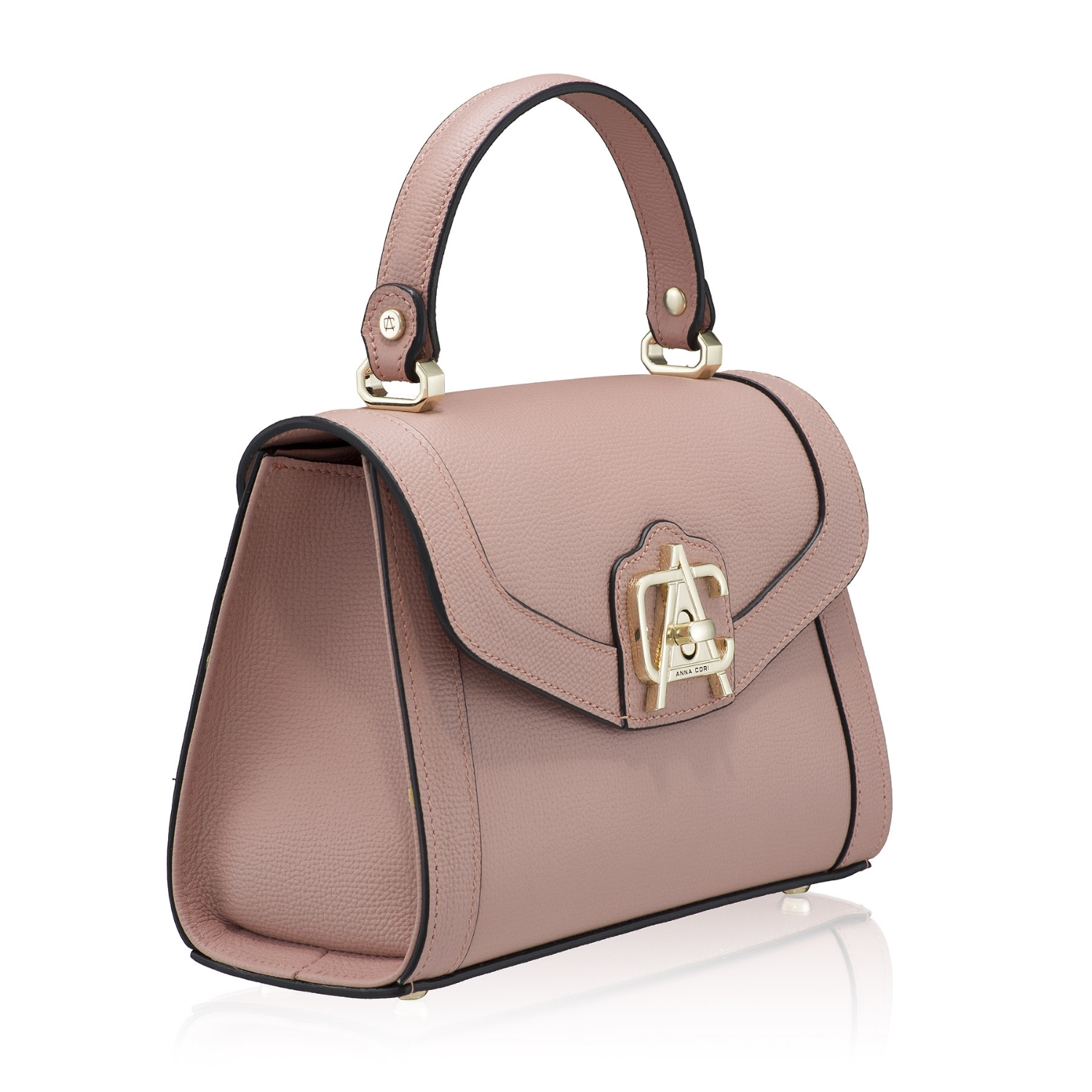 Picture of Women Leather Handbag MARCY VIT STAMP FARD