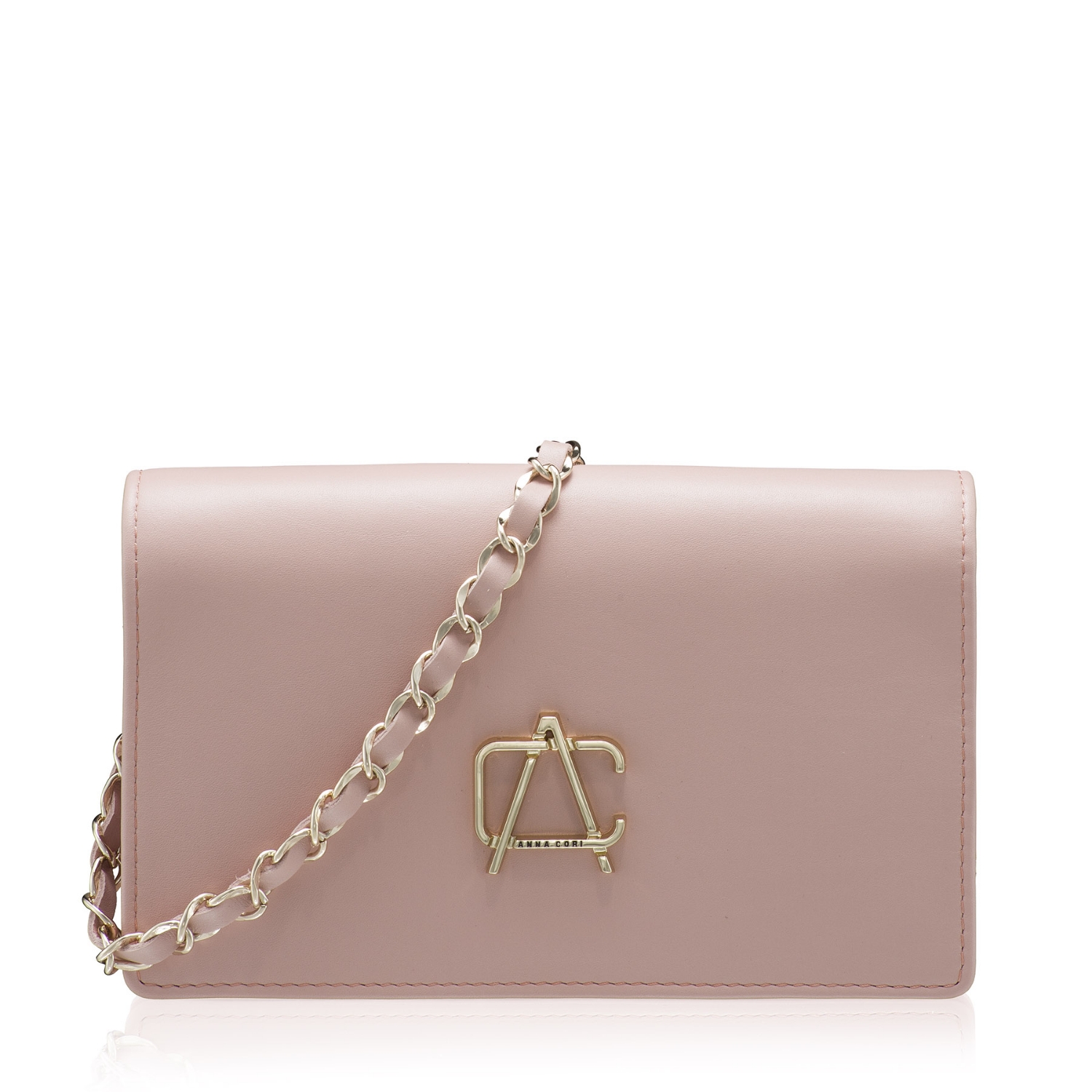 Picture of Women Leather Shoulder Bag ARNA VITELLO PINK