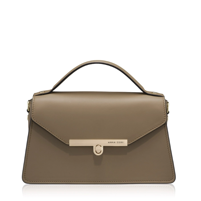 Imagine Geanta dama de mana CASEY 02 VITELLO TAUPE