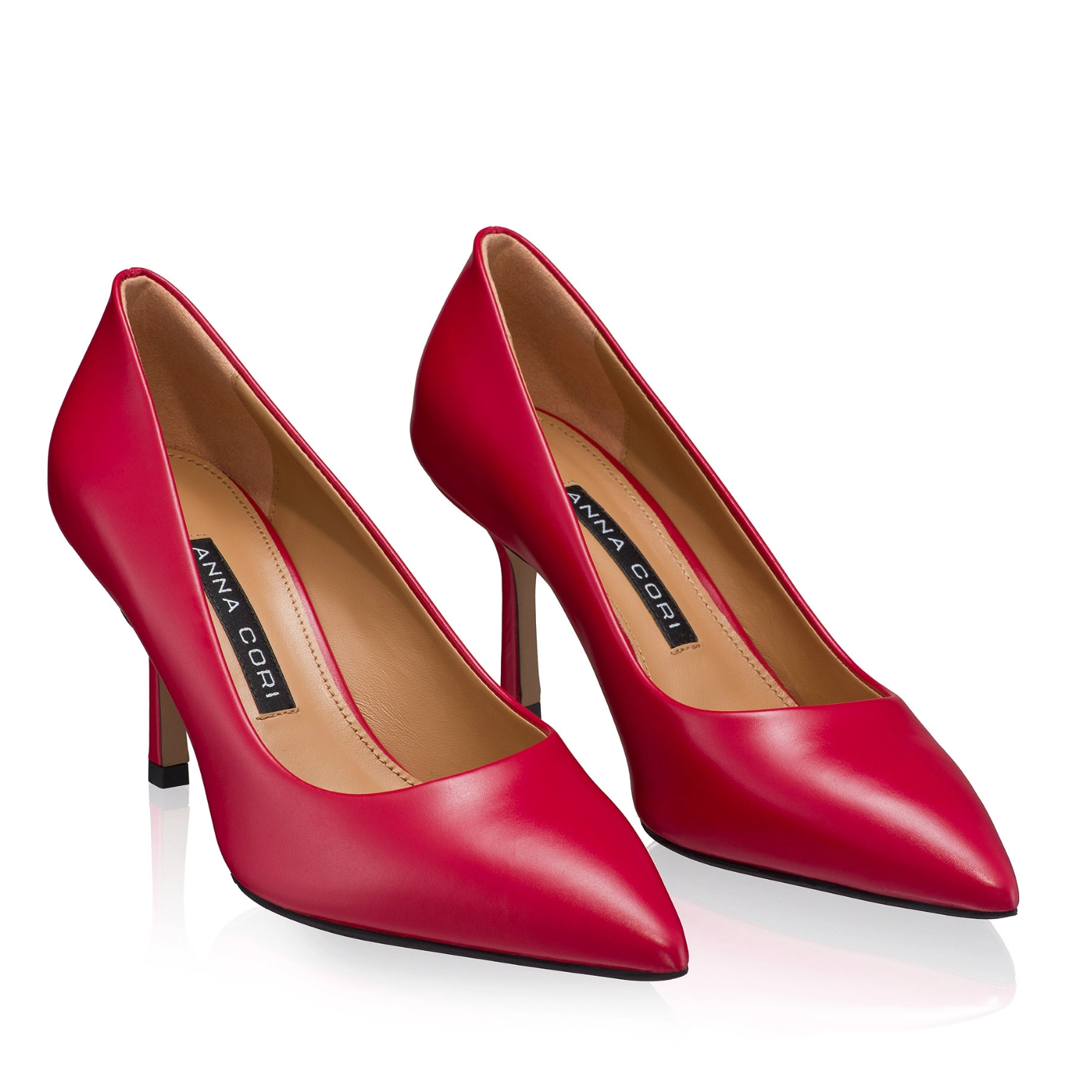 Imagine Pantofi Eleganti Dama 8026 Vitello Rosu