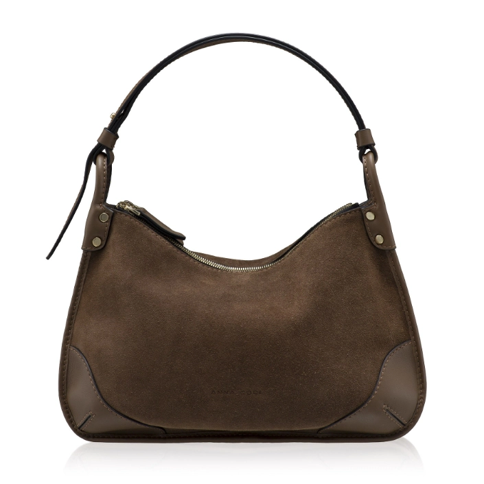 Picture of Women's shoulder bag CLARE 02 CROSTA+VIT COFFEE