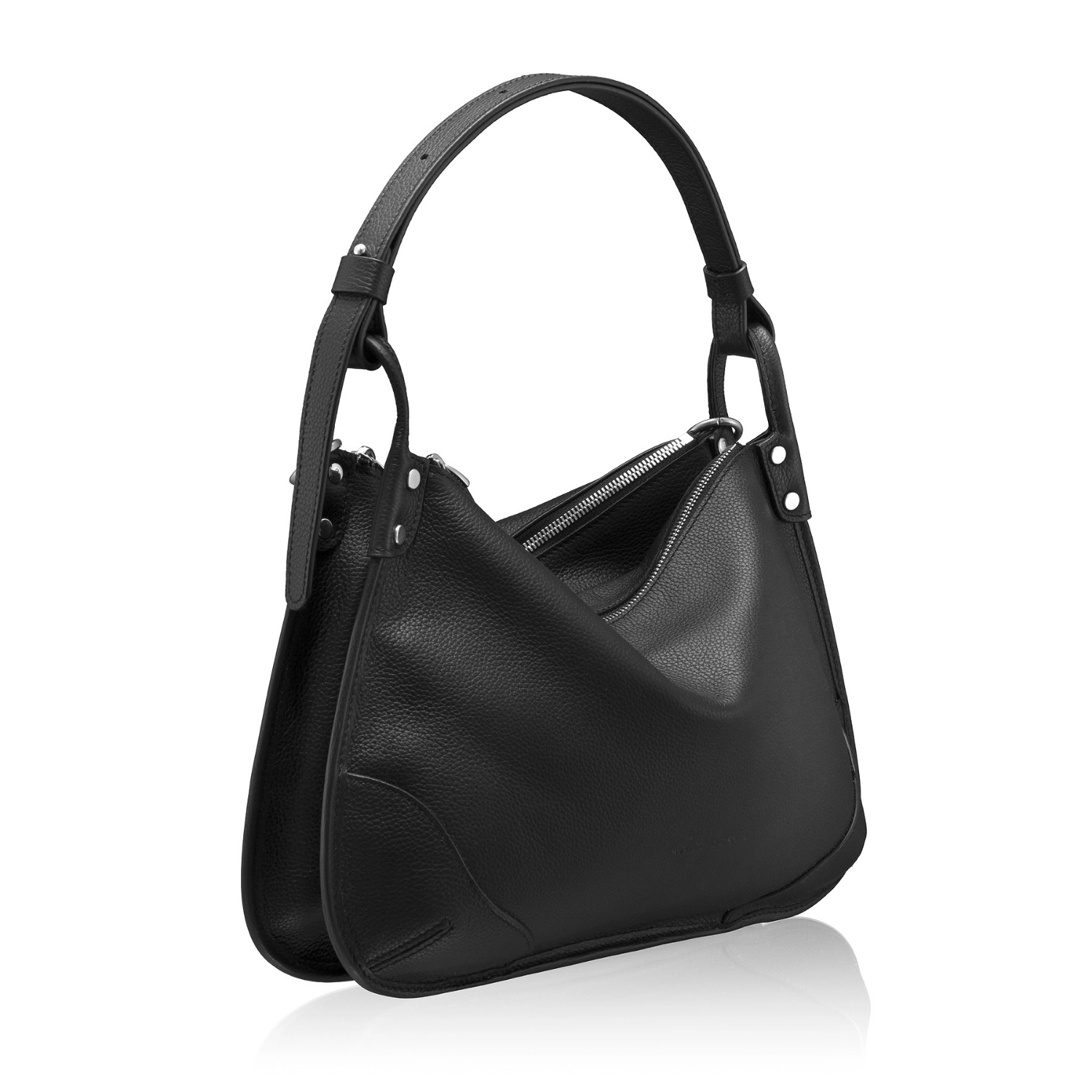 Picture of Women's shoulder bag CLARE 02 BOTTALATO BLACK