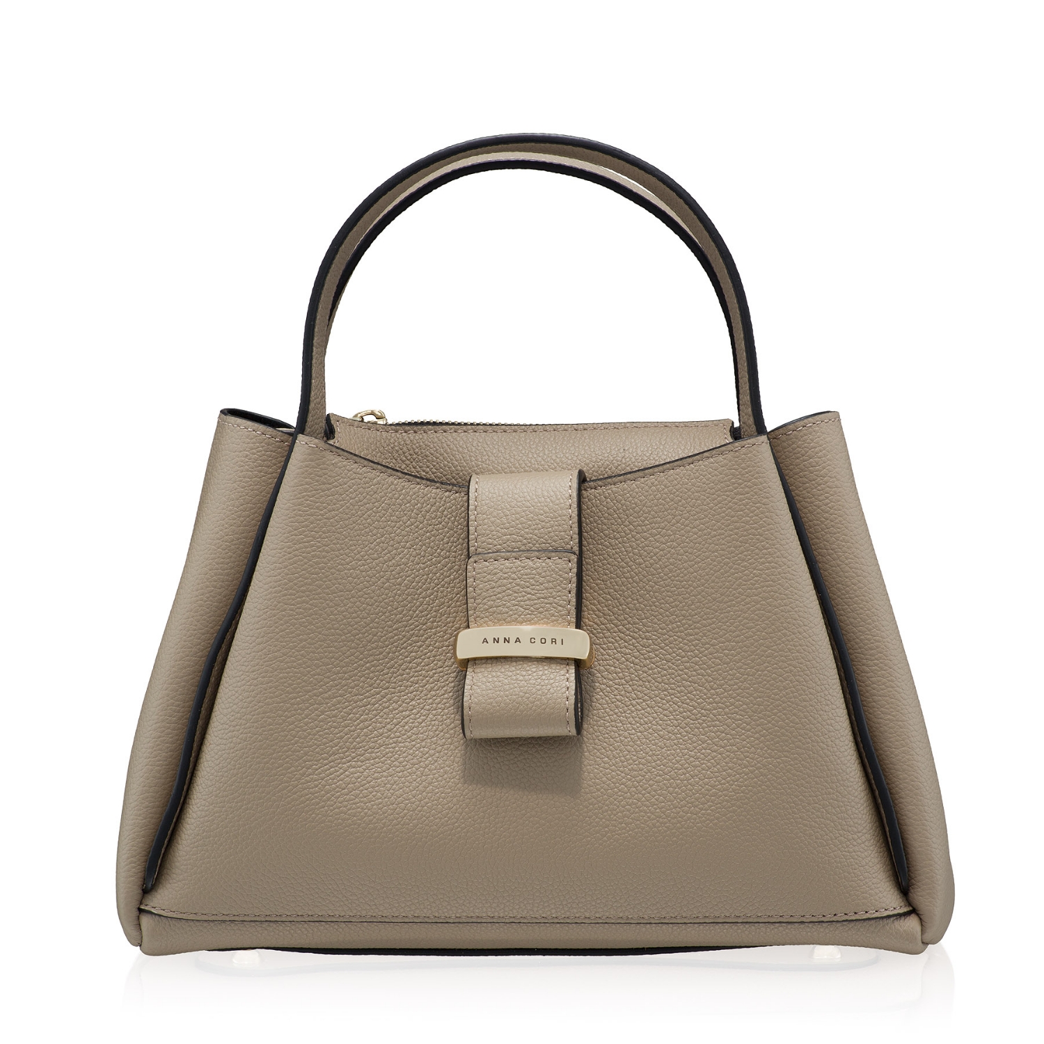 Picture of Women Leather Handbag DIONA 01 BOTTALATO BLACK