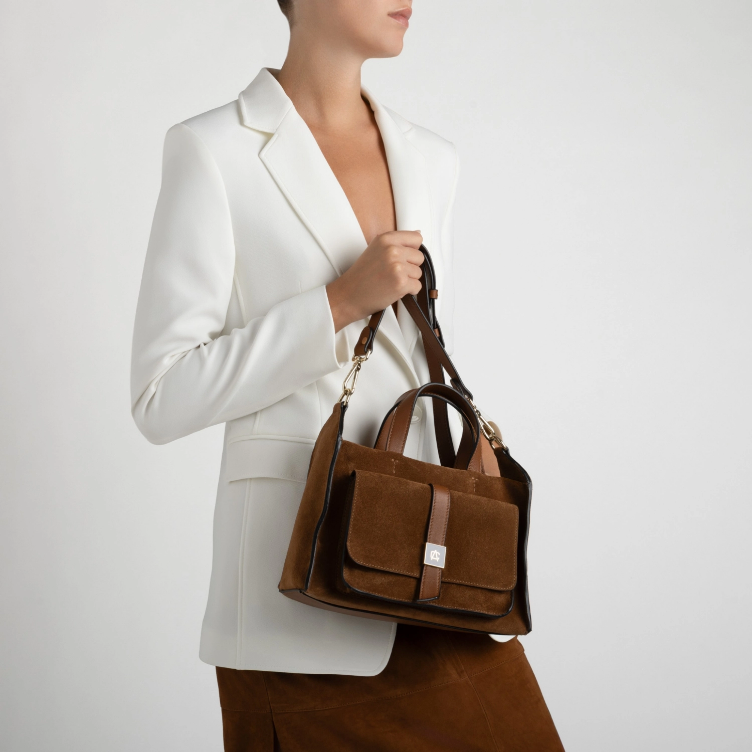 Picture of Women's Handbag ALIA 01 CROSTA+VIT COGNAC