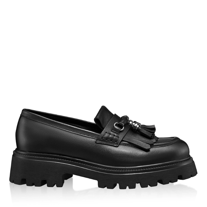 Picture of Women Casual Loafers 8263 Vitello Black