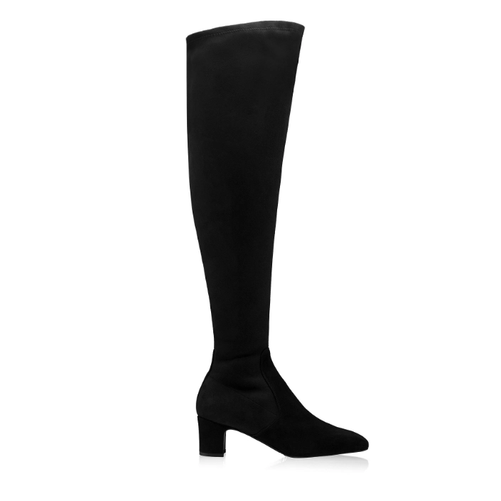 Imagine Cizme Damă 8546 Camoscio+Stretch Negru