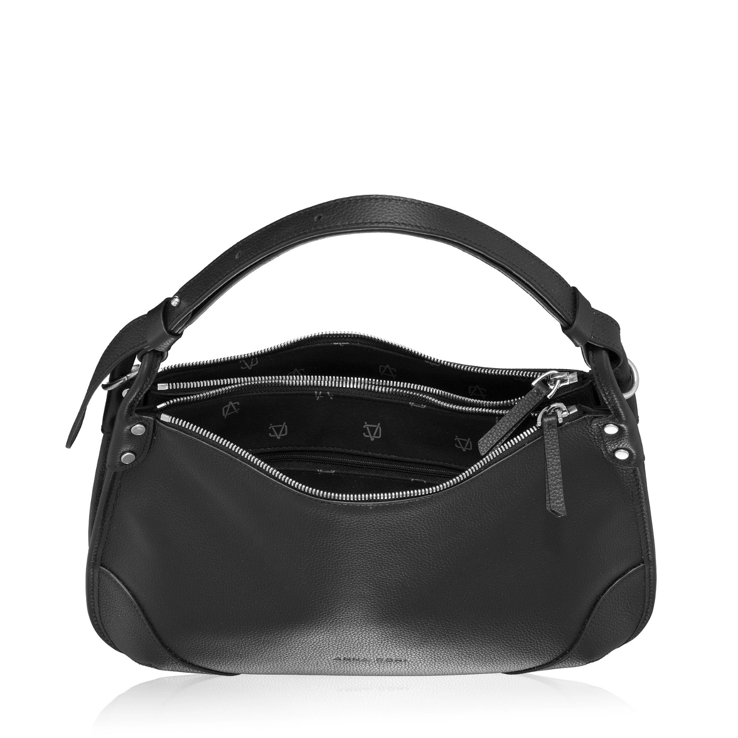 Picture of Women's shoulder bag CLARE 02 BOTTALATO BLACK